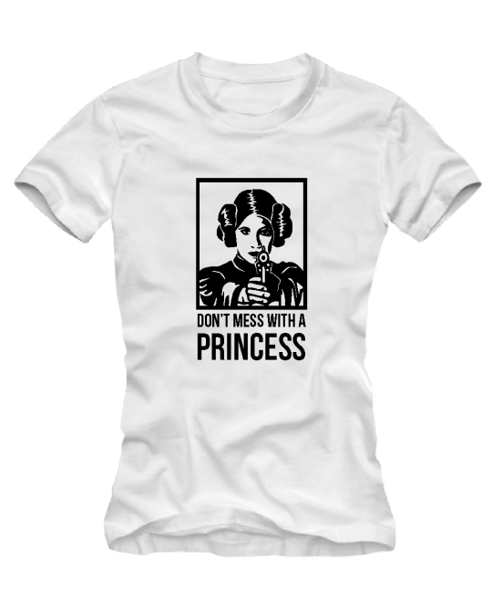  Marškinėliai Star wars princess